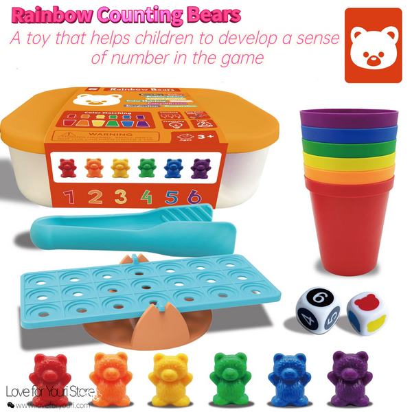 Counting Bears with Stacking Cups